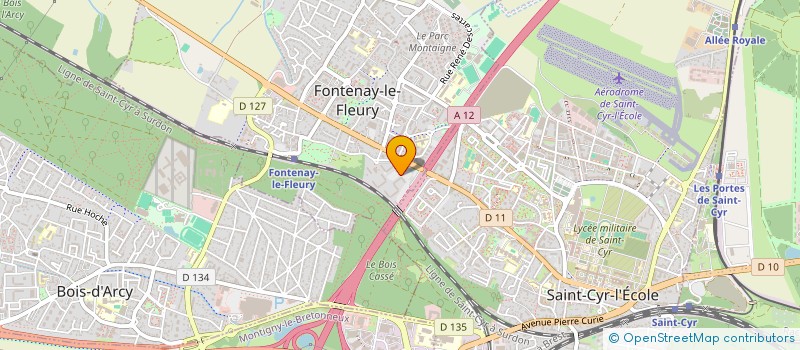 localisation de l'entreprise PACOME à FONTENAY-LE-FLEURY
