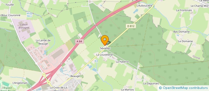 localisation de l'entreprise PACOME  LIFFRE