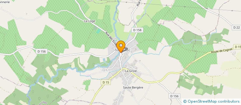 localisation de l'entreprise PACOMME  NERCILLAC