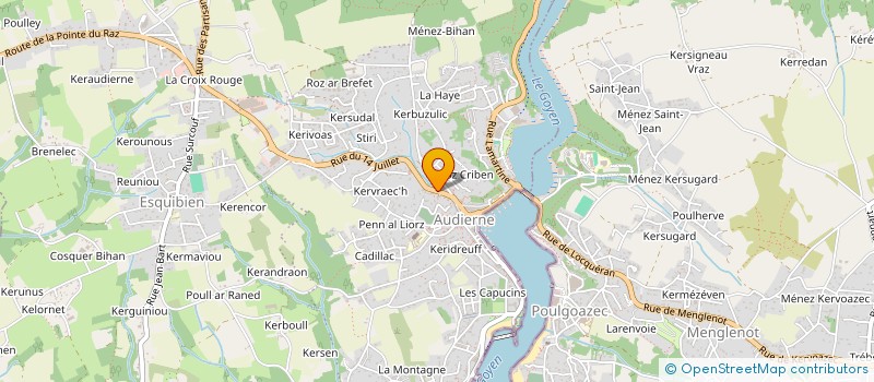 localisation de l'entreprise PACOVIST E  AUDIERNE