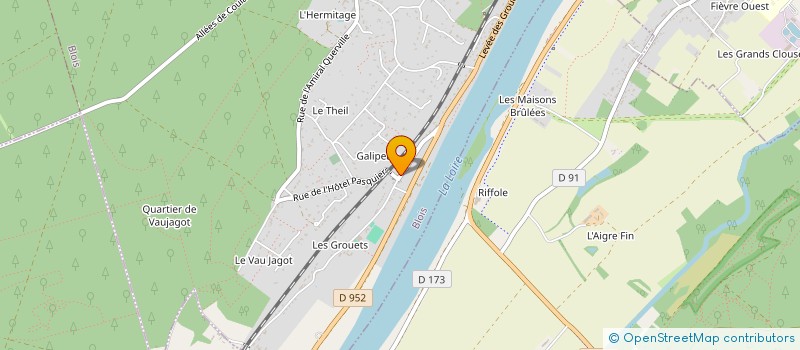 localisation de l'entreprise PACOZANNE  BLOIS