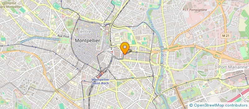 localisation de l'entreprise PACRAT SUD à MONTPELLIER