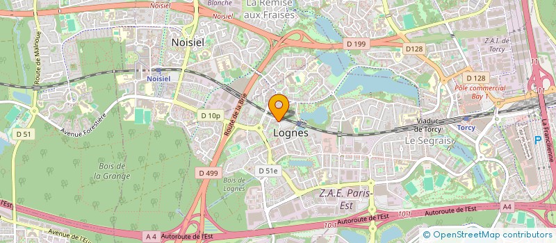localisation de l'entreprise PACSUN E.N.R à LOGNES
