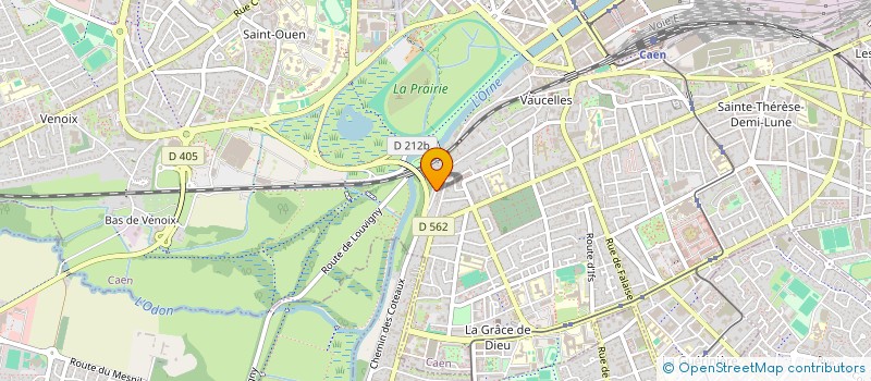 localisation de l'entreprise PACT à CAEN
