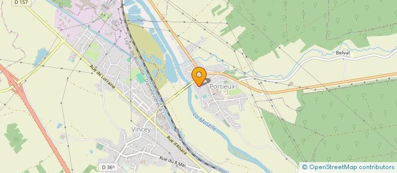 localisation de l'entreprise PACT  PORTIEUX