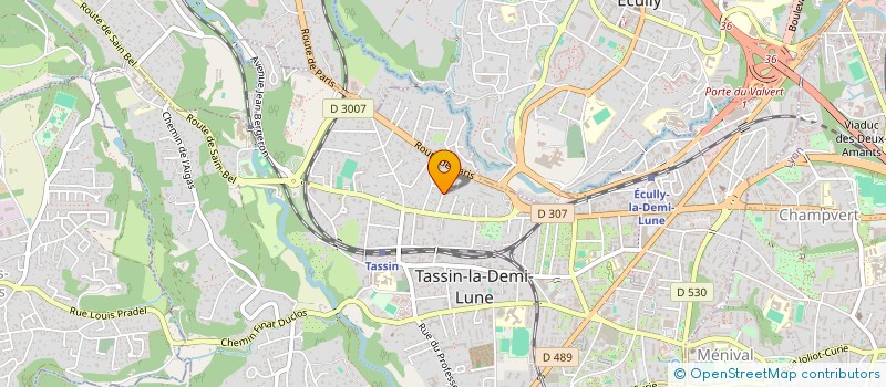 localisation de l'entreprise PACT CONSULTING à TASSIN-LA-DEMI-LUNE