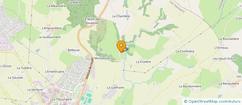 localisation de l'entreprise PACT'HYGIENE  LES HERBIERS