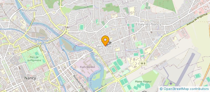 localisation de l'entreprise PACTE  SAINT-MAX