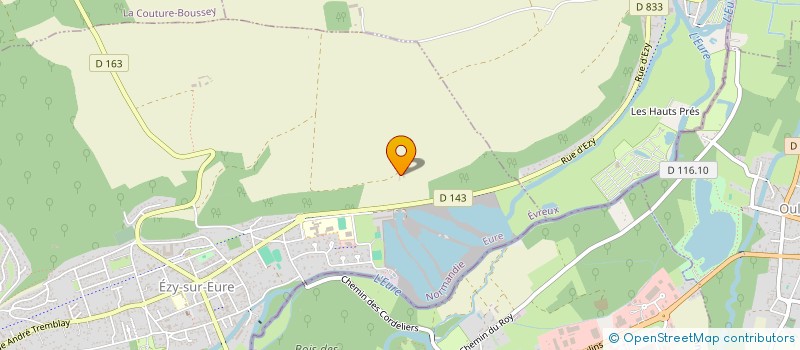 localisation de l'entreprise PACTE INVESTISSEMENTS  EZY-SUR-EURE