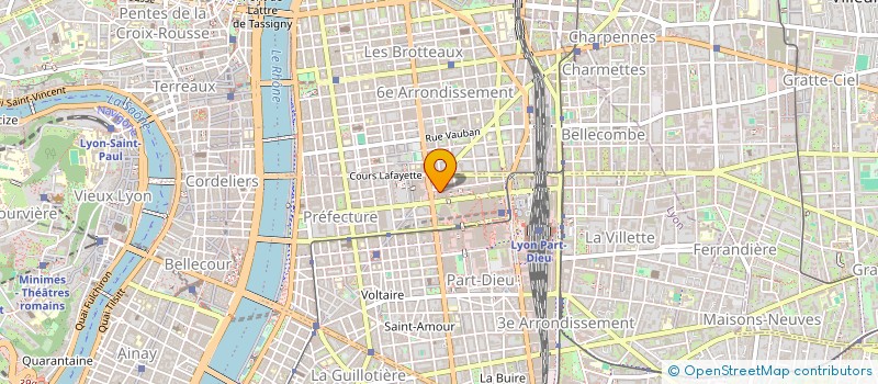 localisation de l'entreprise PACTE RHONE  LYON