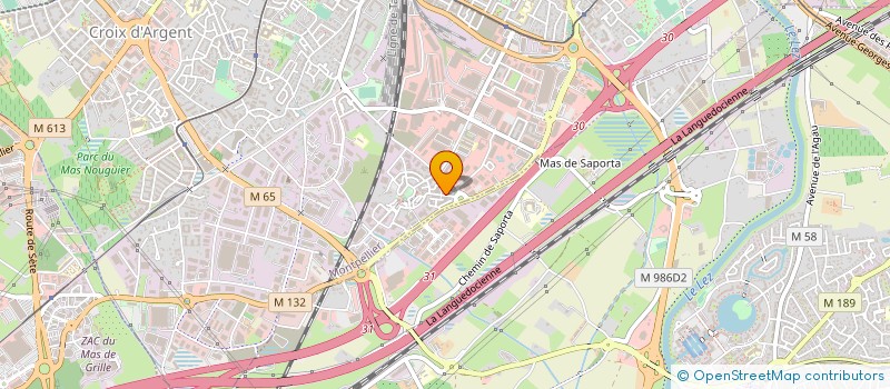 localisation de l'entreprise PACTE SA à MONTPELLIER