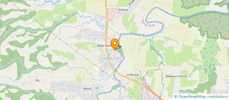localisation de l'entreprise PACTE SAINTE ROSIEN - PSR à SAINTE ROSE