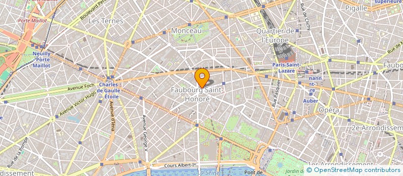 localisation de l'entreprise PACTORE COURTAGE  PARIS