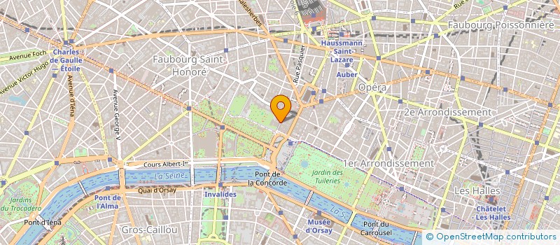 localisation de l'entreprise PACY  PARIS