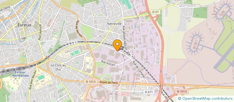 localisation de l'entreprise PACY FAISANDERIE  EVREUX