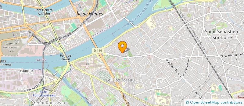 localisation de l'entreprise PACY SECURITE ASSISTANCE à NANTES