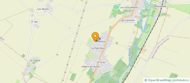 localisation de l'entreprise PACYCO  SAINTE-LIZAIGNE