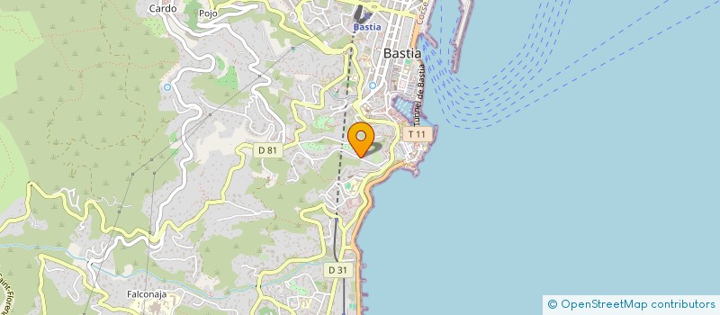 localisation de l'entreprise PACYLIO à BASTIA