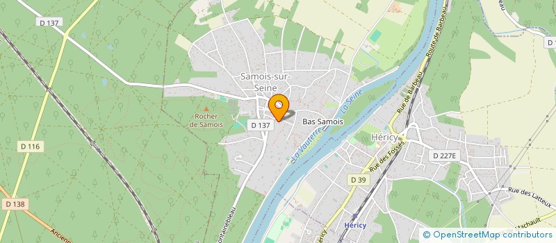 localisation de l'entreprise PAD  SAMOIS-SUR-SEINE