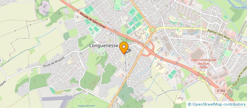 localisation de l'entreprise PAD ELEC  LONGUENESSE