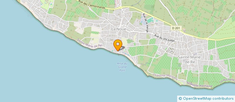 localisation de l'entreprise PAD ET MAMITA  SAINTE-MARIE-DE-RE