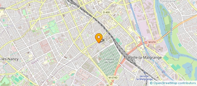 localisation de l'entreprise PAD'PROB  VANDUVRE-LES-NANCY