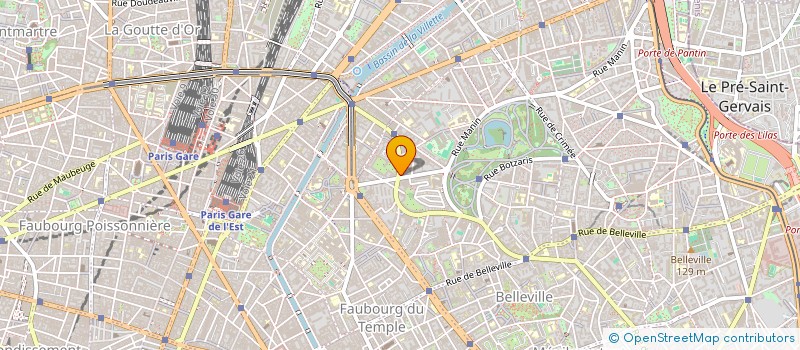 localisation de l'entreprise PAD PRODUCTION  PARIS