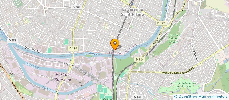 localisation de l'entreprise PAD SONORISATION à SAINT-MAUR-DES-FOSSES