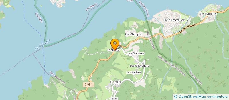 localisation de l'entreprise PADAJELINE  PONTIS