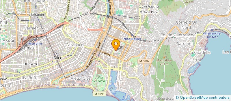 localisation de l'entreprise PADAM à NICE