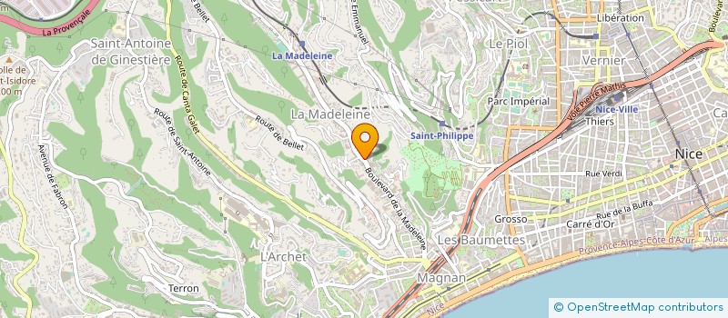 localisation de l'entreprise PADAM PACKAGING à NICE