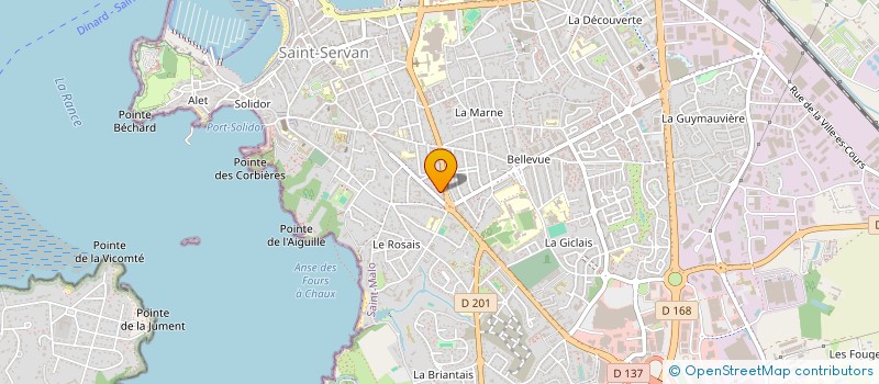 localisation de l'entreprise PADANG HOME  SAINT-MALO