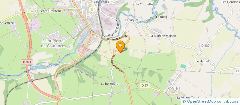 localisation de l'entreprise PADAOLA  SAINT-PIERRE-DE-COUTANCES