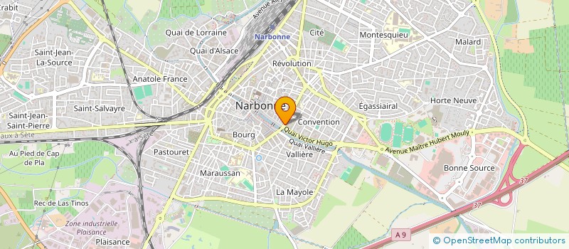 localisation de l'entreprise PADASHT  NARBONNE