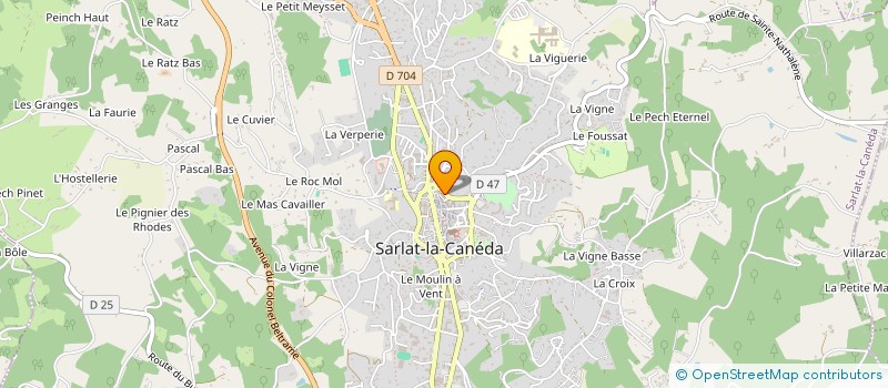 localisation de l'entreprise PADAWAN à SARLAT-LA-CANEDA