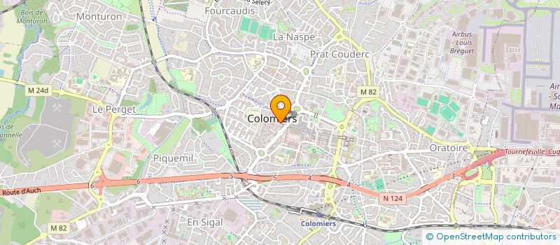 localisation de l'entreprise PADBUG à COLOMIERS