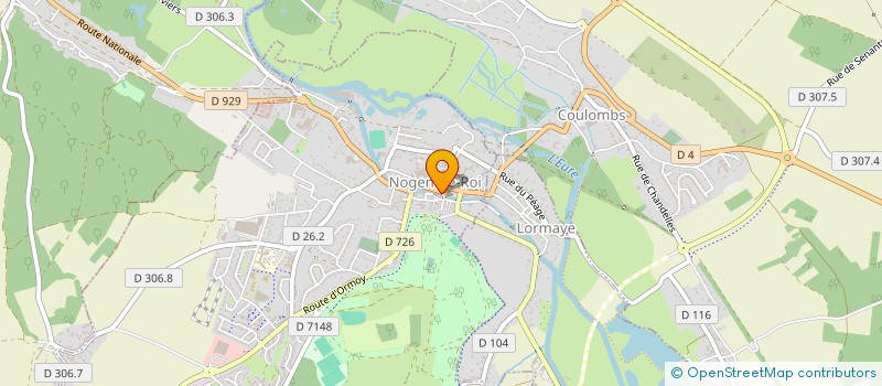 localisation de l'entreprise PADDA à NOGENT-LE-ROI