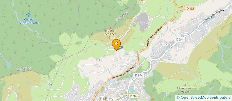 localisation de l'entreprise PADDE  LA BRESSE