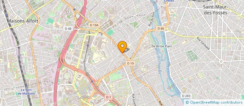 localisation de l'entreprise PADDINGTON IMMOBILIER à CRETEIL