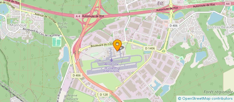localisation de l'entreprise PADDOCK à LOGNES