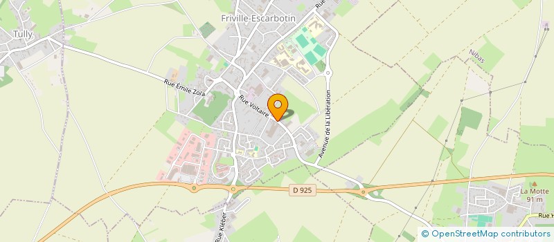 localisation de l'entreprise PADEC  FRIVILLE-ESCARBOTIN