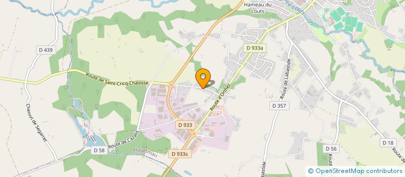 localisation de l'entreprise PADECC  HAGETMAU