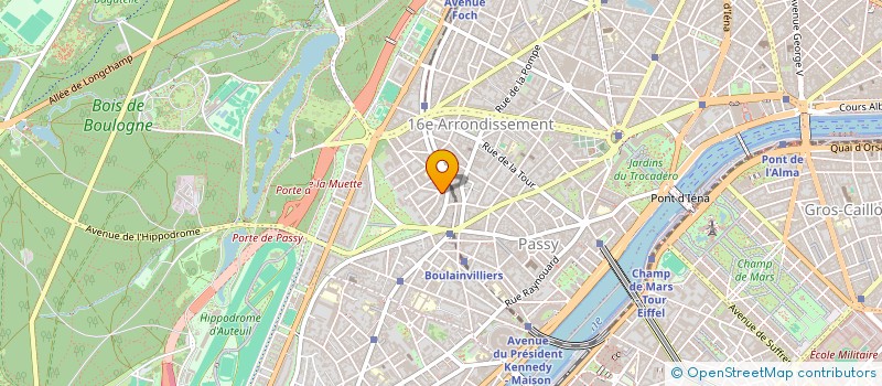 localisation de l'entreprise PADEL  PARIS