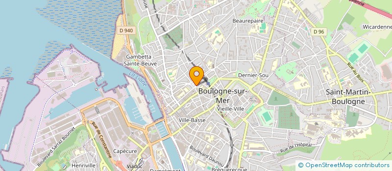 localisation de l'entreprise PADEL à BOULOGNE-SUR-MER