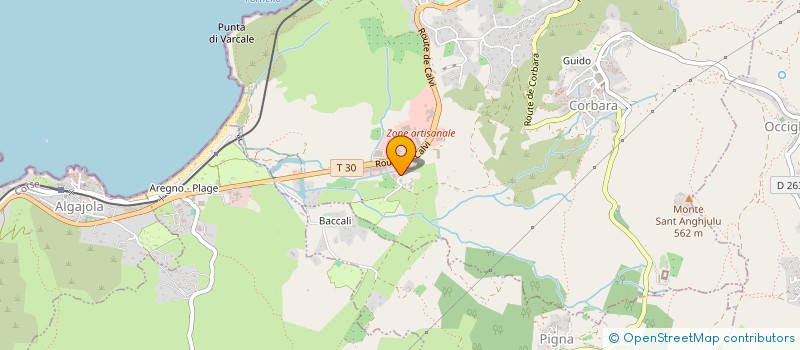 localisation de l'entreprise PADEL CLUB CORBARA  CORBARA