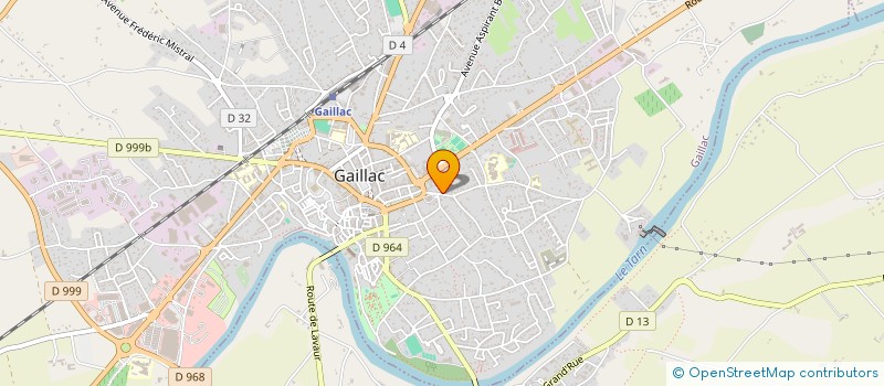 localisation de l'entreprise PADEL CLUB GAILLAC  GAILLAC