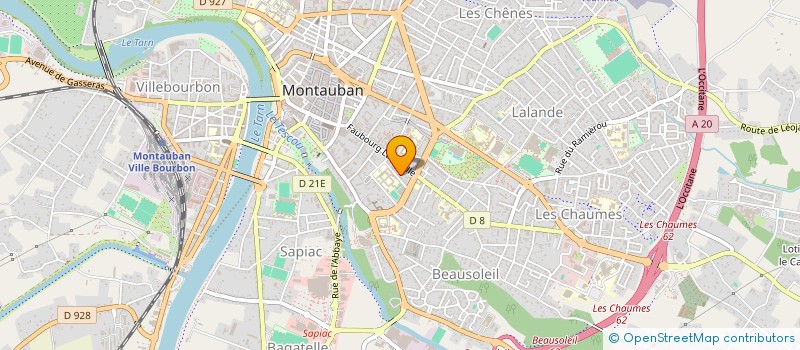 localisation de l'entreprise PADEL CLUB MONTECH  MONTAUBAN