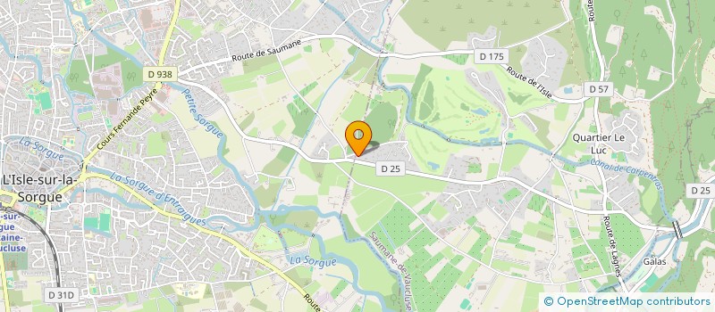 localisation de l'entreprise PADEL DES ALPILLES  SAUMANE-DE-VAUCLUSE