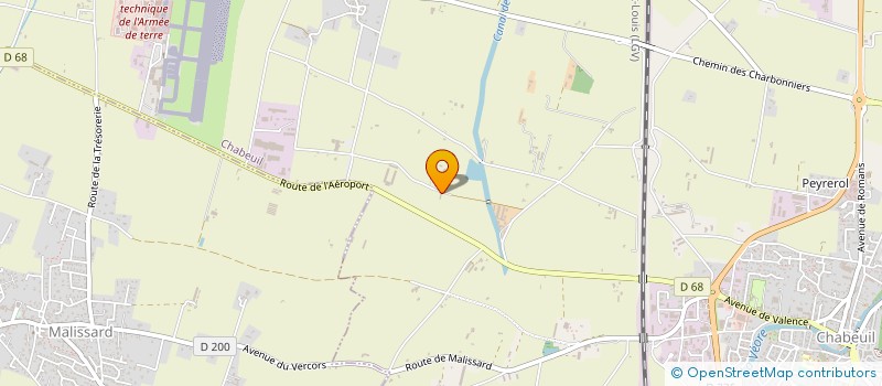 localisation de l'entreprise PADEL DES LYS à CHABEUIL