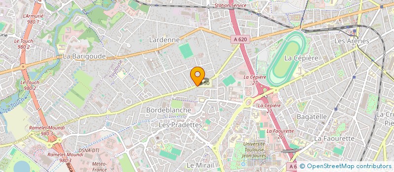 localisation de l'entreprise PADEL DU PARC à TOULOUSE
